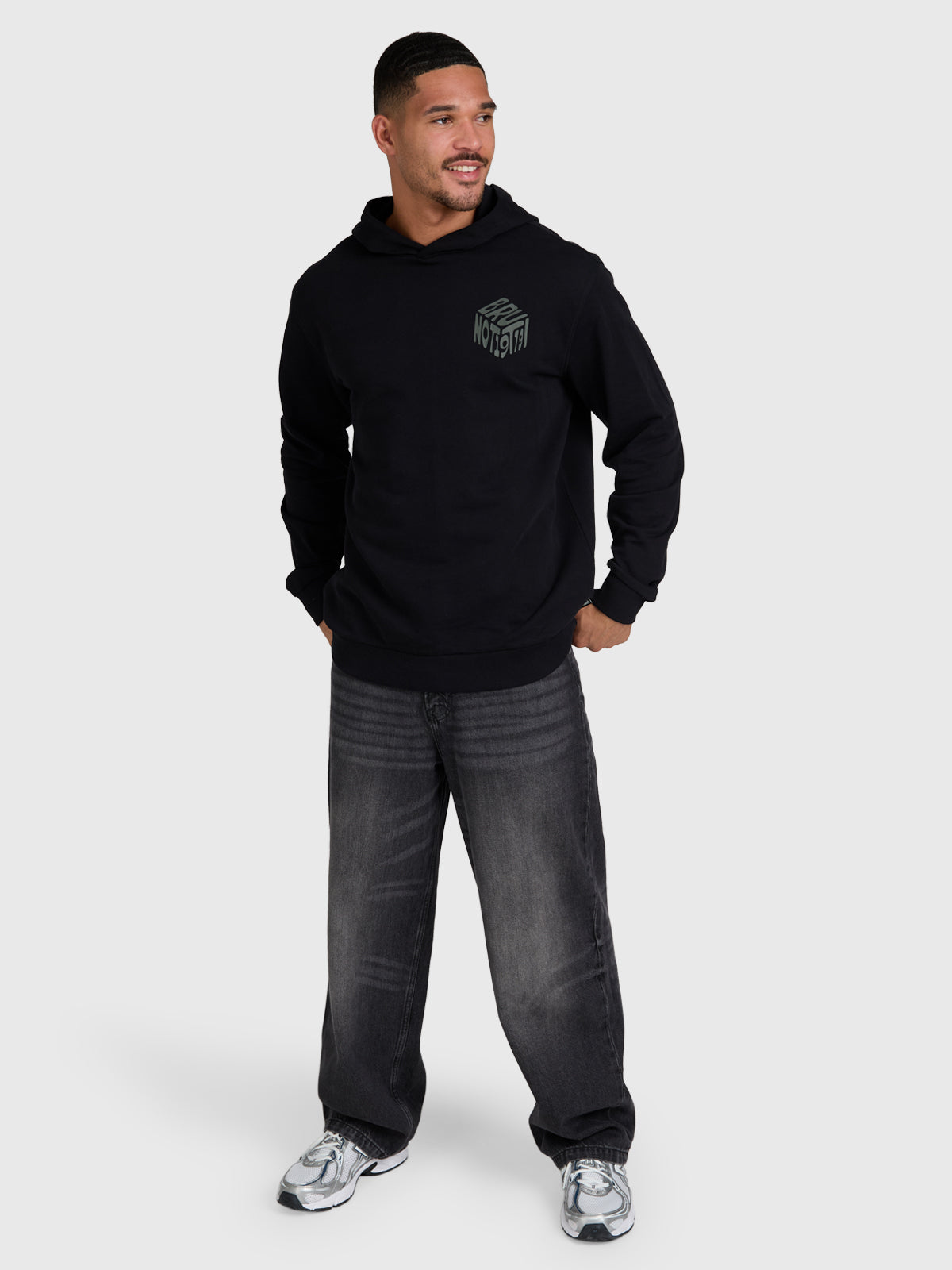 brunotti-mynne-herren-hoodie-schwarz-aus-baumwolle image 5