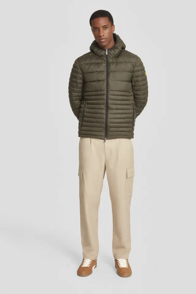 ciesse-piumini-steppjacke-gr-n-military-mit-kapuze image 1