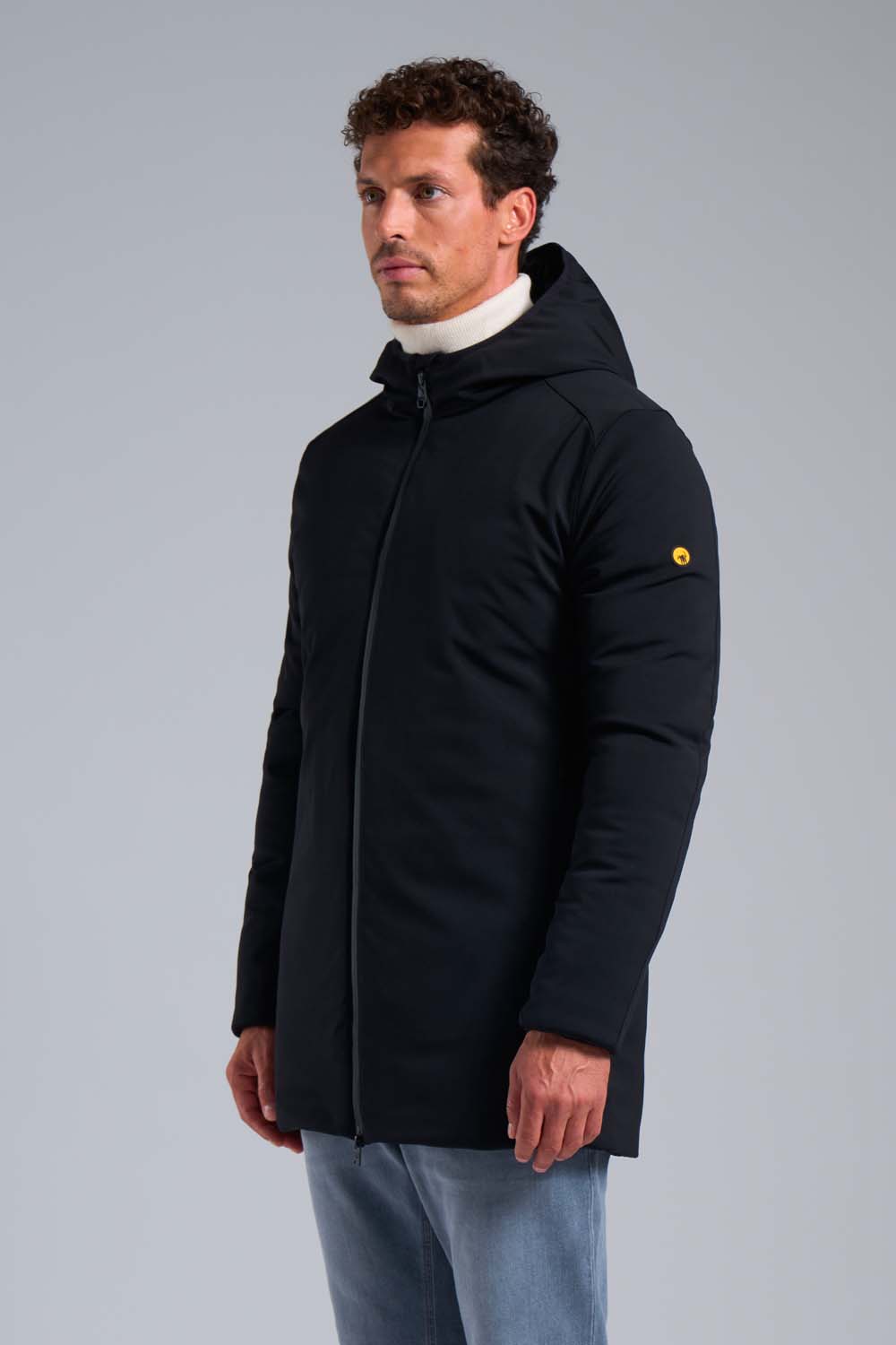 ciesse-giacche-leggere-clem-2-0-softshelljacke-schwarz-kapuze image 2