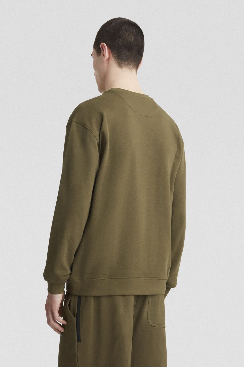 ciesse-outdoor-sweatshirt-gr-n-rundhals-aus-baumwolle image 4
