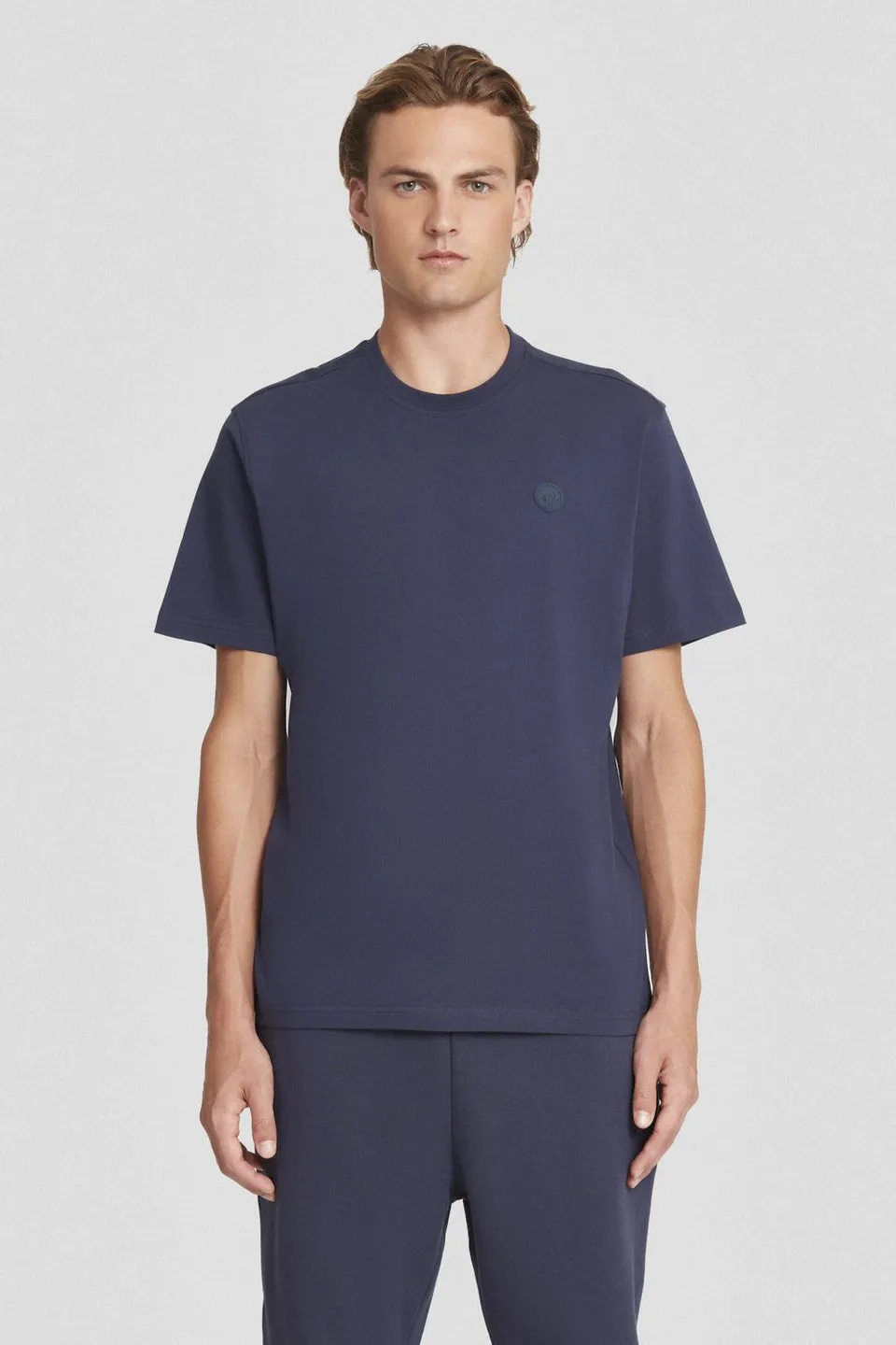 ciesse-outdoor-t-shirt-blau-rundhals-baumwolle-regular image 1