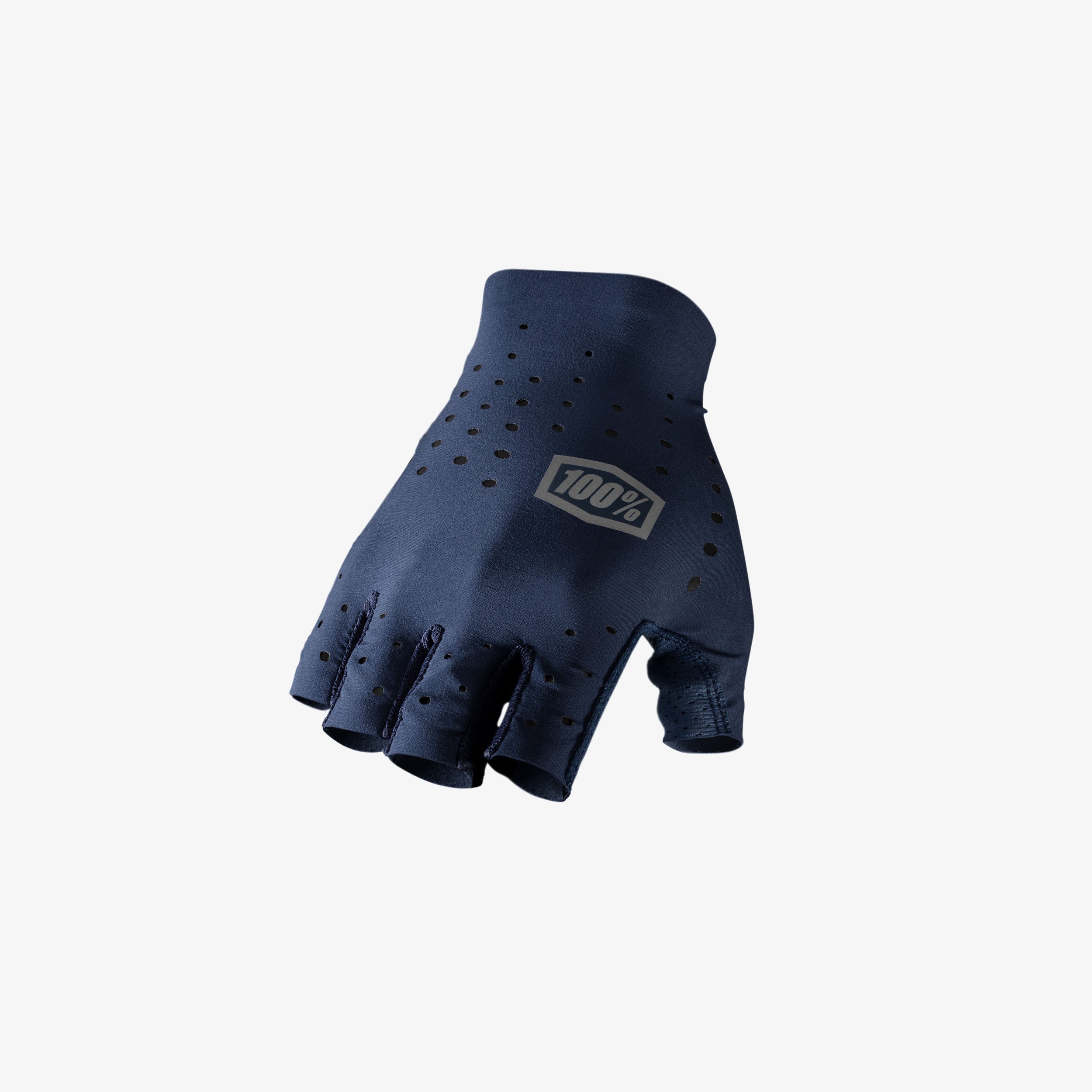 100-sling-fahrradhandschuhe-kurz-navy-gr-e-m-atmungsaktiv image 1