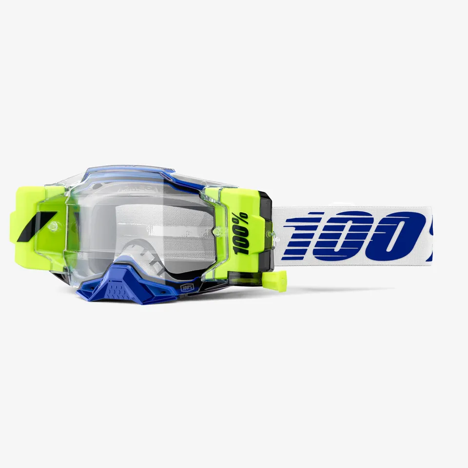 100-armega-forecast-motocrossbrille-blue-clear image 1
