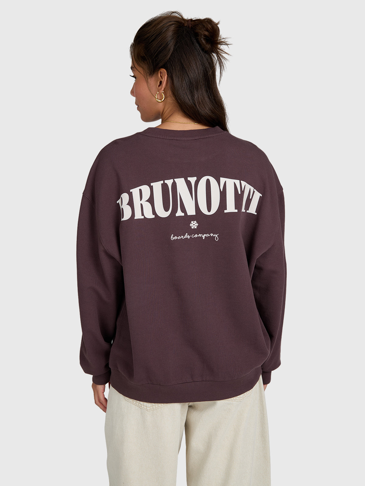 brunotti-bessy-damen-pullover-raisin-aus-baumwolle image 2