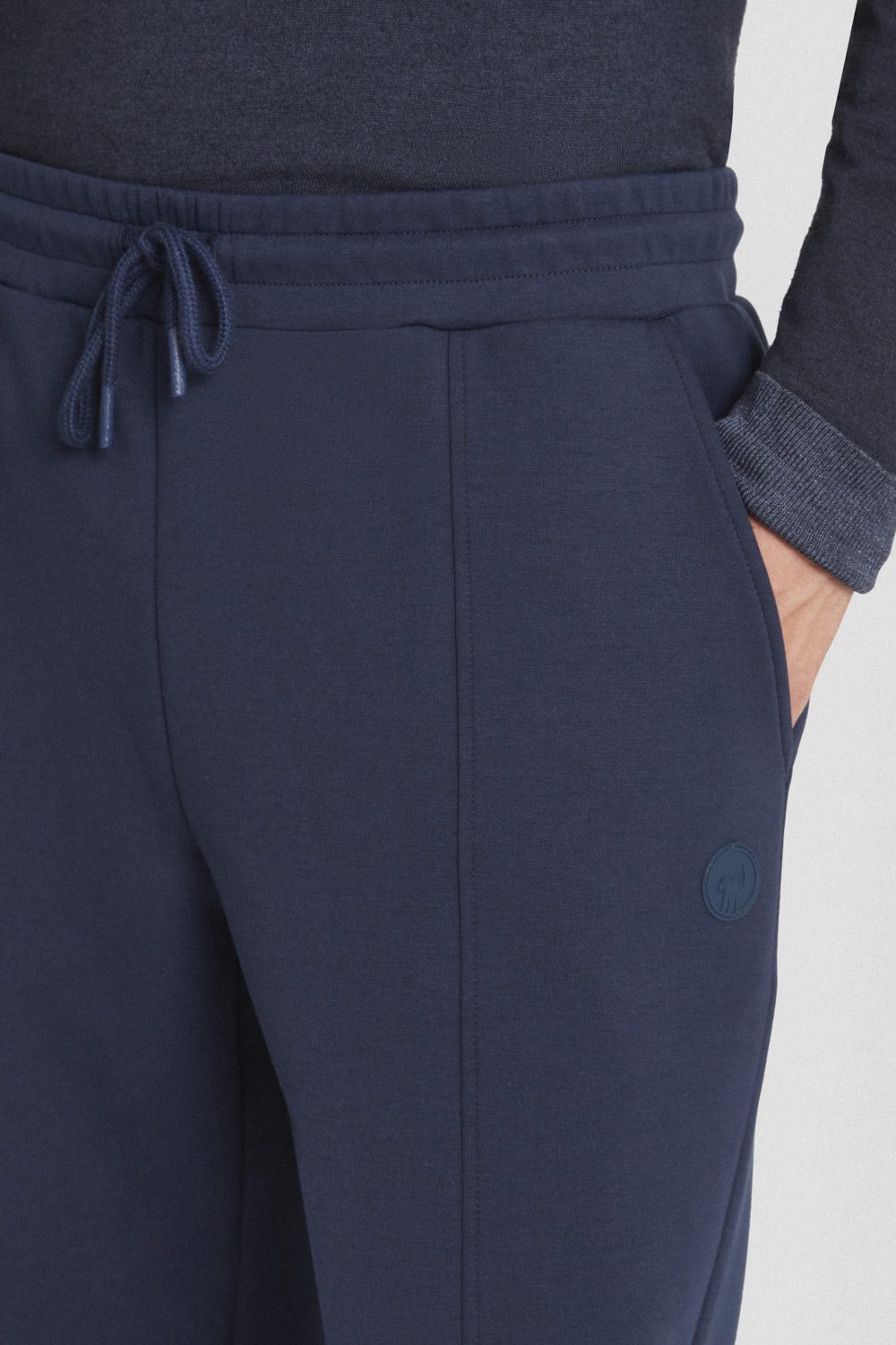 ciesse-outdoor-hose-blau-kordelzug-freizeithose-baumwolle image 3