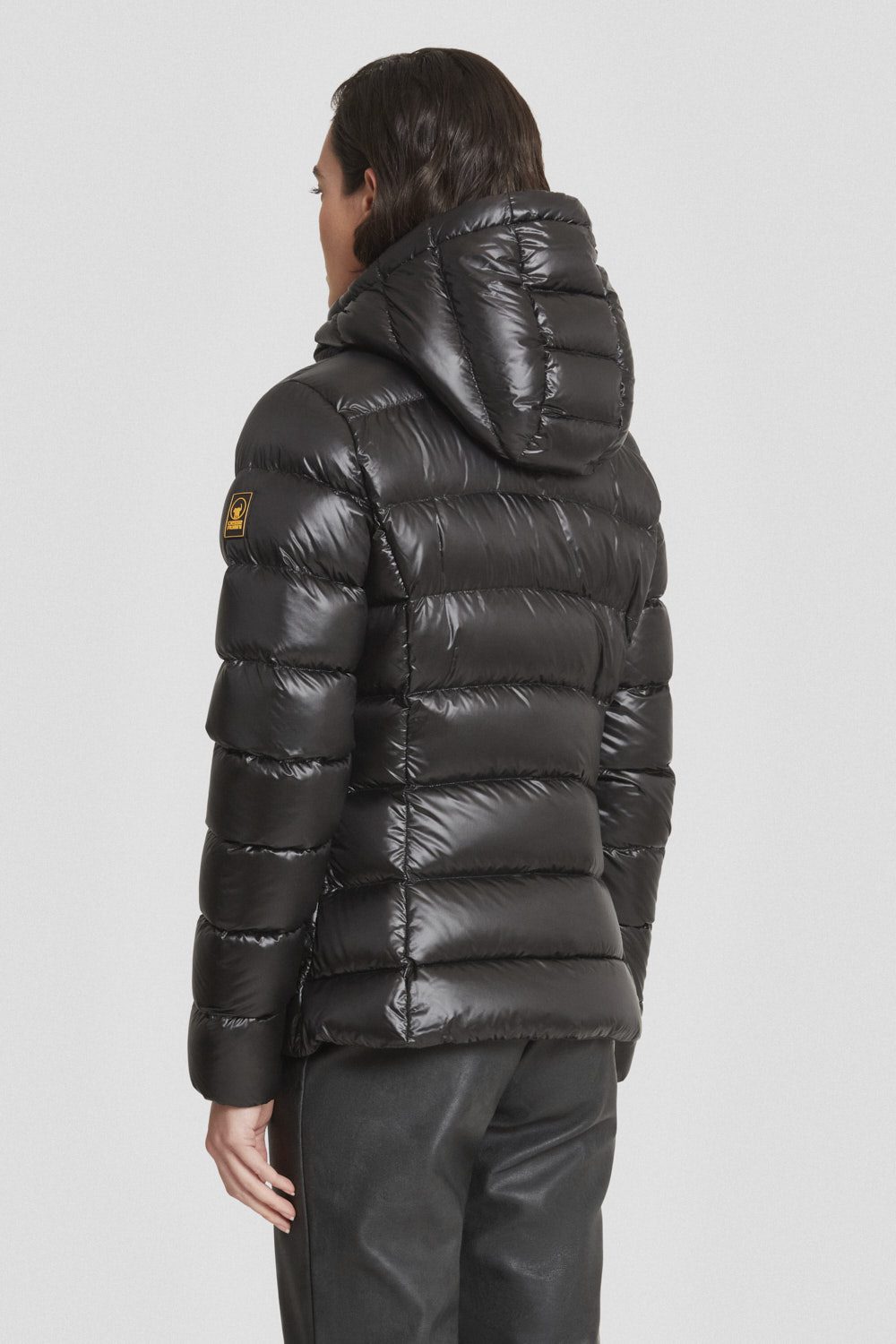 ciesse-outdoor-piumini-daunenjacke-schwarz-kapuze-90-10-daune image 4