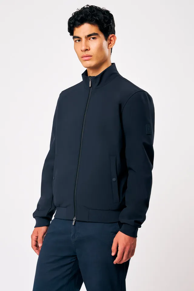 ciesse-outdoor-lupin-herren-softshelljacke-blau-biker image 1