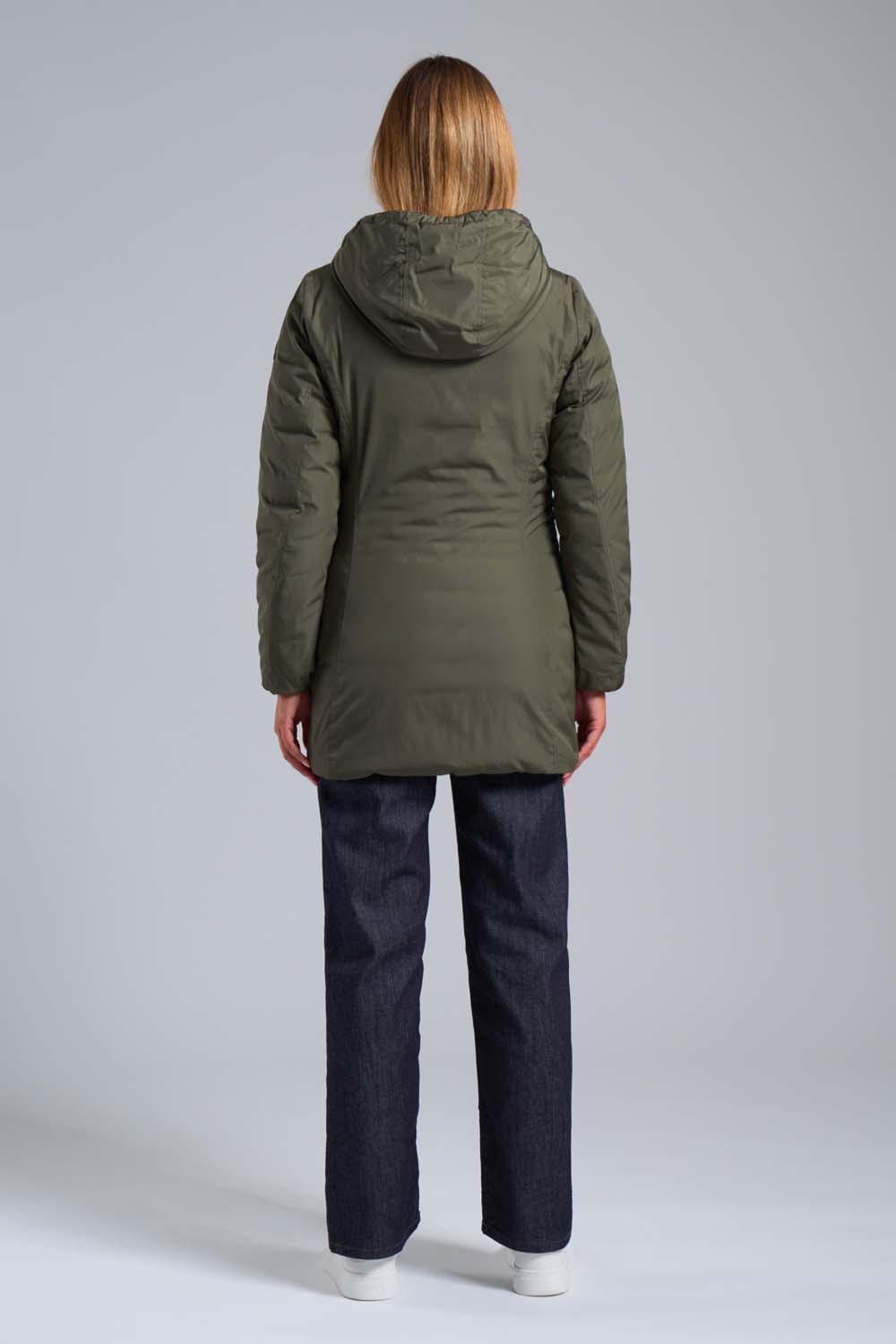 ciesse-outdoor-kalie-daunenjacke-oliv-reversibel-800-fp-damen image 5