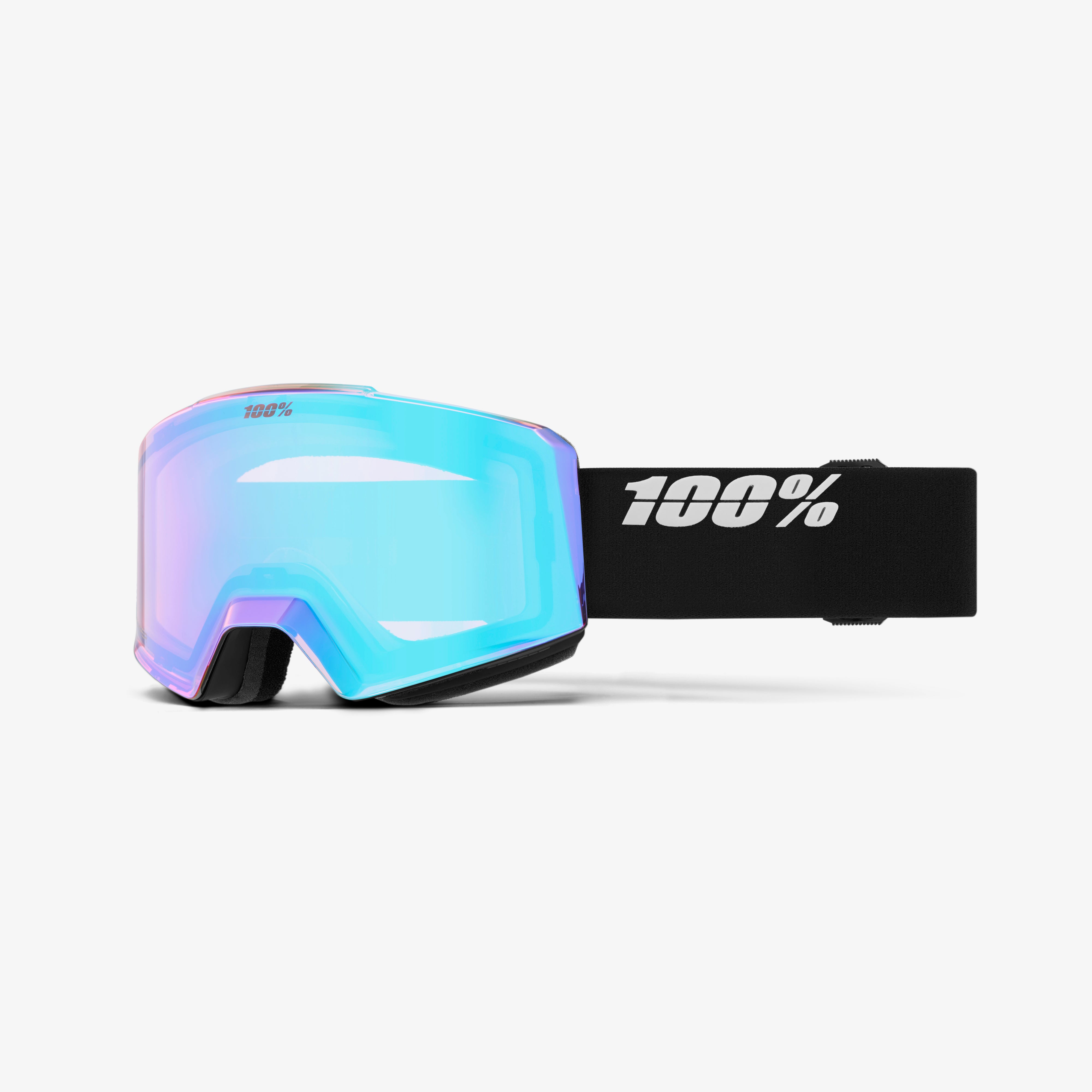 100-norg-hiper-black-silver-skibrille-regular-fit-magnet image 2