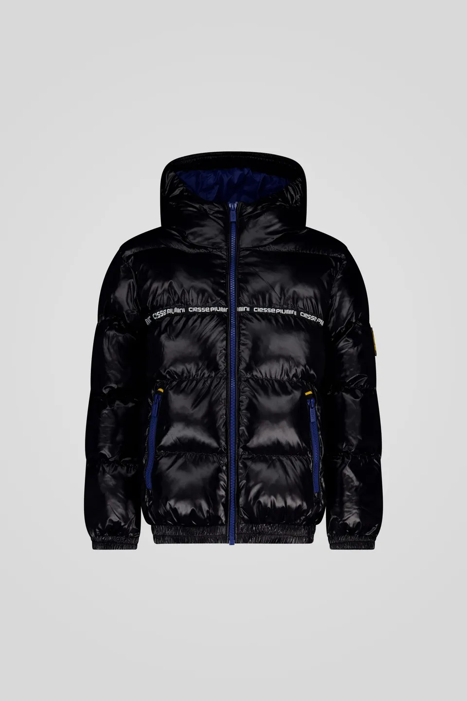 ciesse-piumino-daunenjacke-unisex-schwarz-mit-kapuze image 1