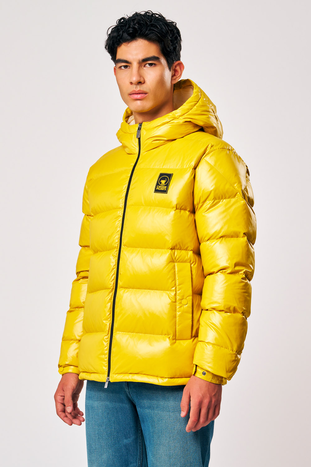 ciesse-outdoor-jambo-daunenjacke-gelb-kapuze-daunen image 2