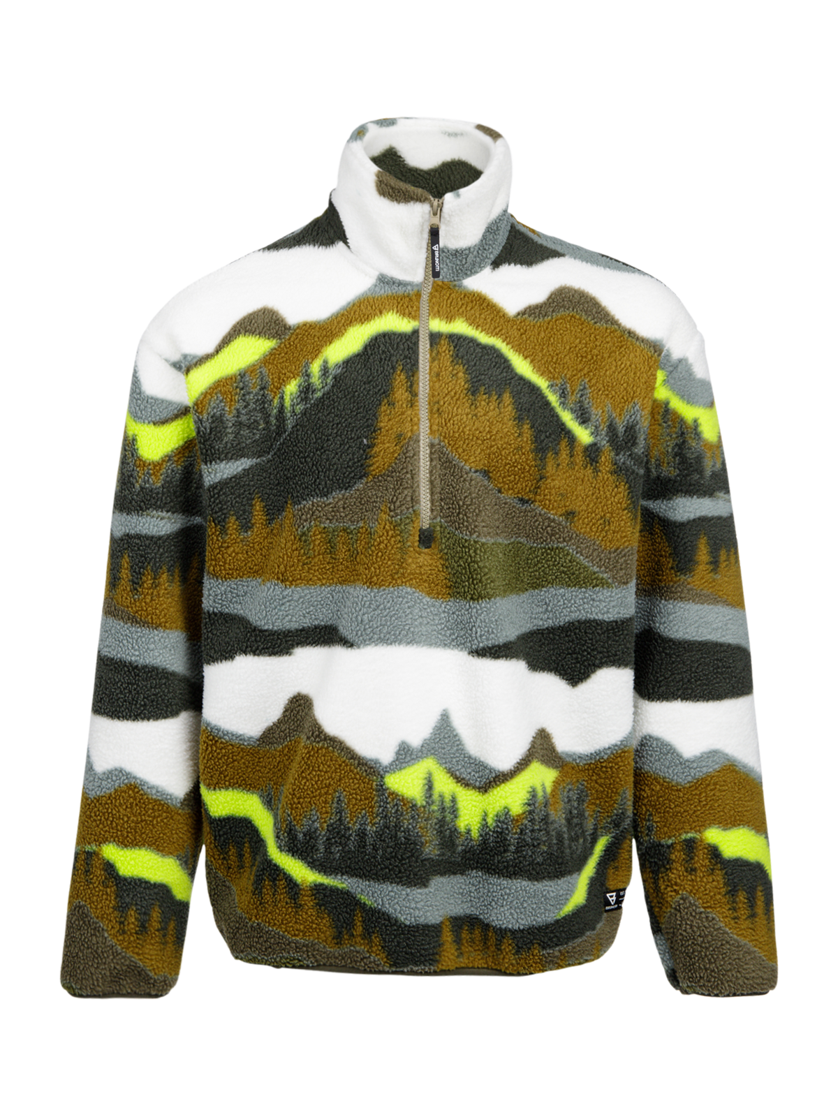 brunotti-reggio-herren-fleece-dusky-green-locker image 7