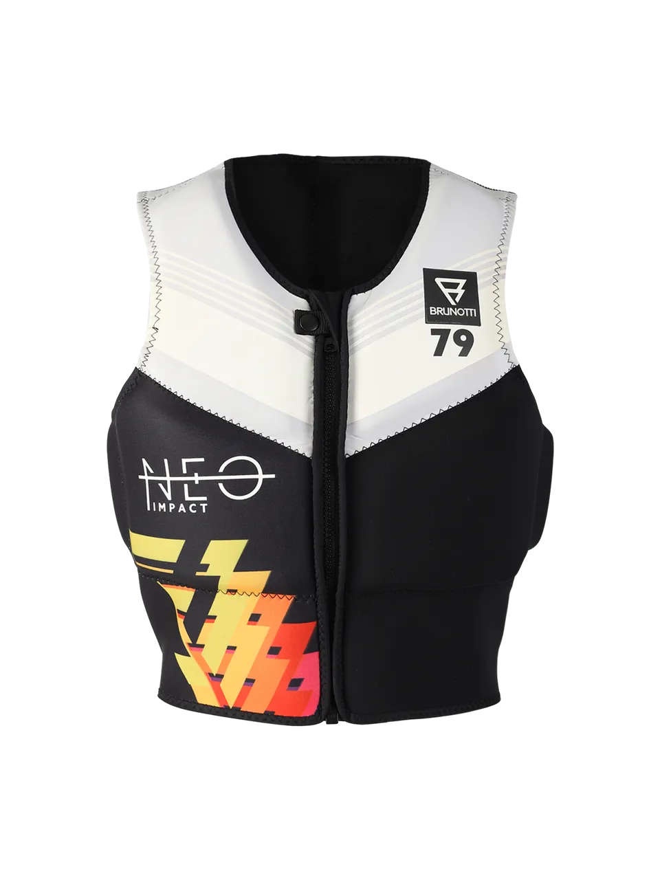 brunotti-neo-kite-impact-vest-orange-prallschutzweste-m image 1