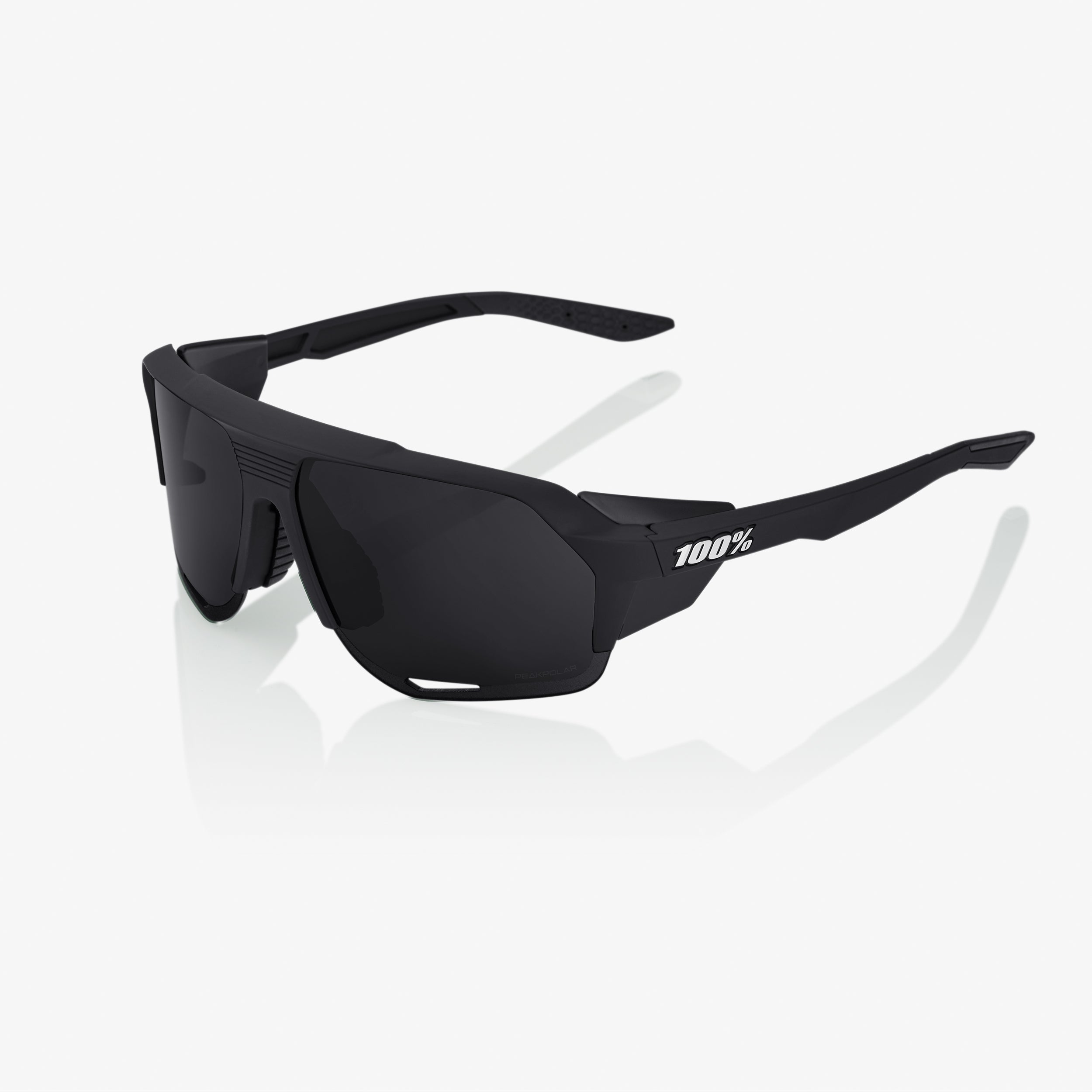 100-norvik-matte-black-sonnenbrille-grey-peakpolar image 1