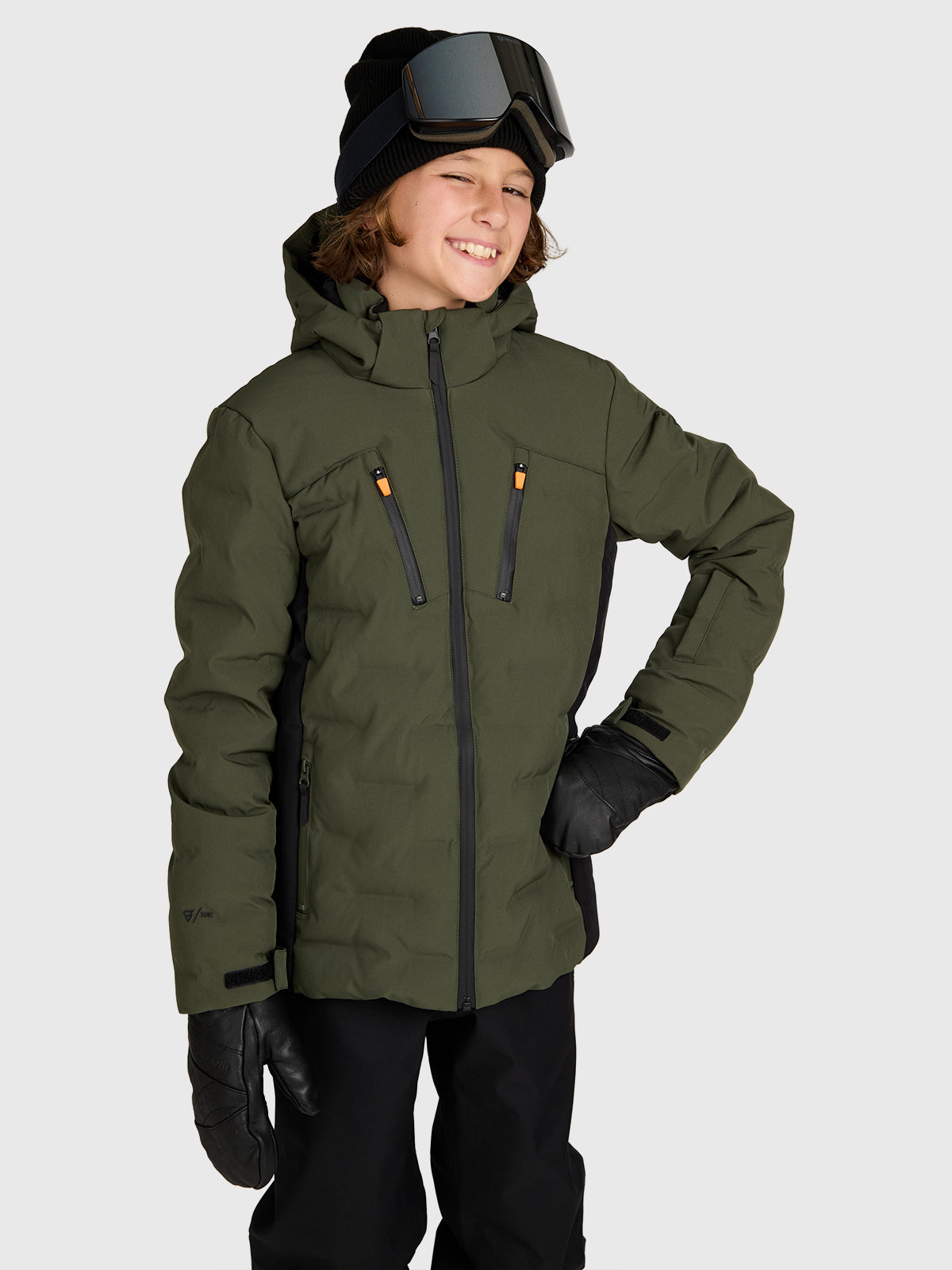 brunotti-sinclairy-jungen-skijacke-deep-green-10k-isoliert image 1