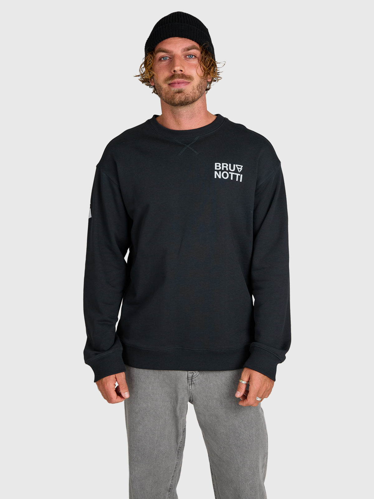 brunotti-nessor-pullover-schwarz-baumwolle-relaxed image 2