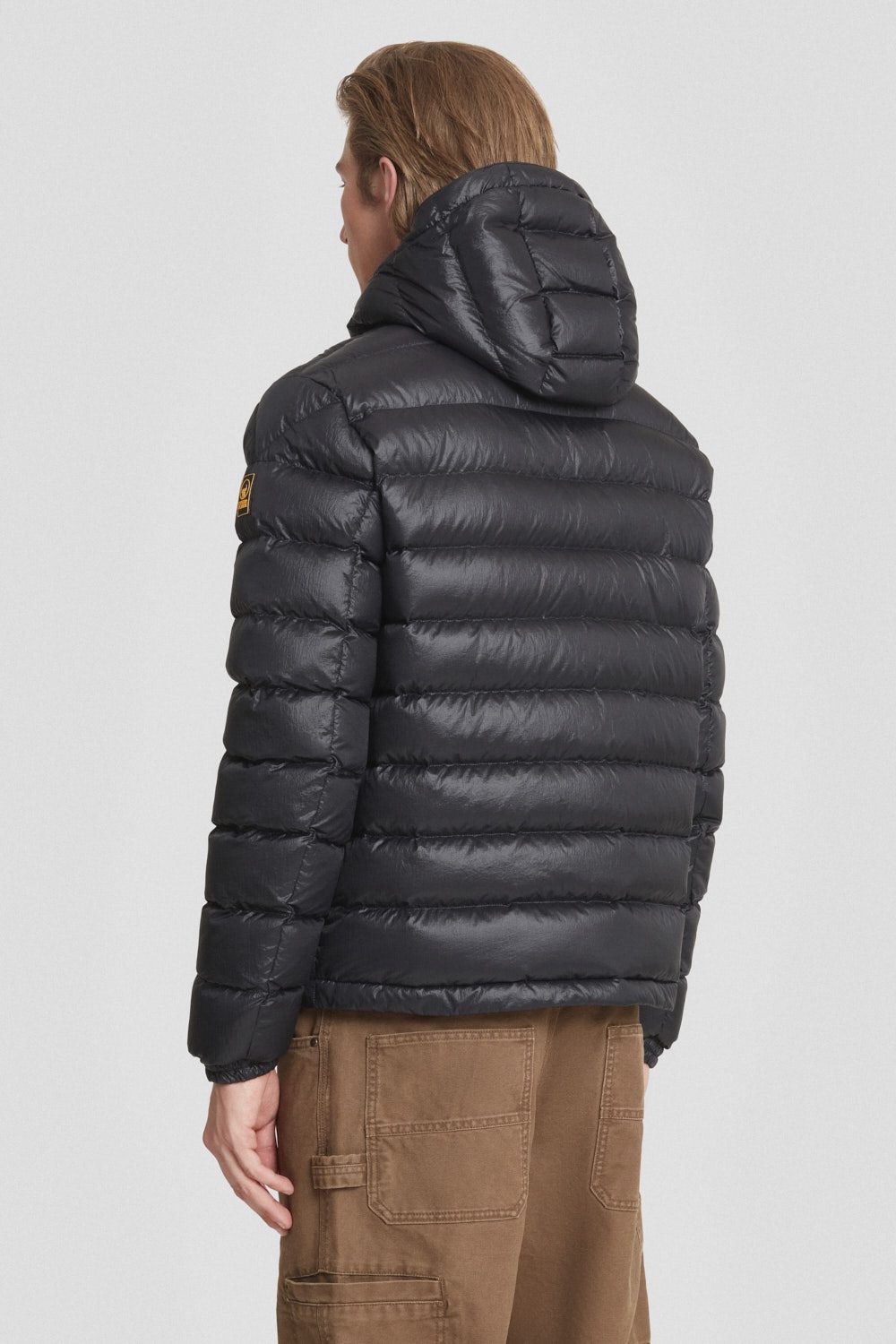 ciesse-outdoor-daunenjacke-kurz-schwarz-kapuze-abnehmbar-800fp image 4