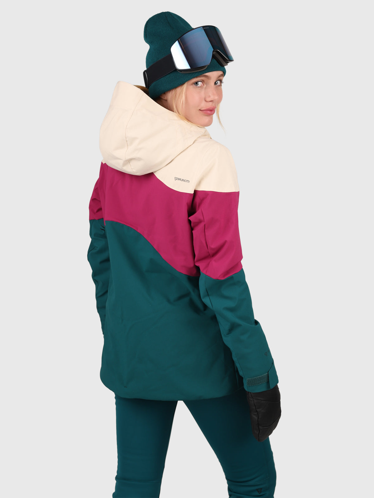 brunotti-fastonia-damen-skijacke-evergreen-10k-wasserdicht image 2