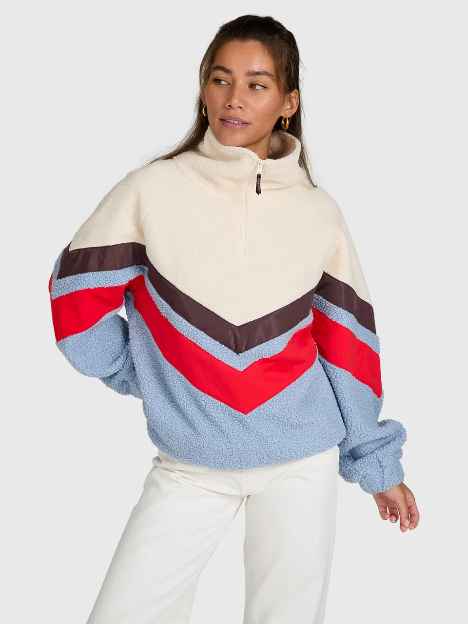 brunotti-sandrea-women-urban-fleece-damen-pale-blue-lockerer-fit image 1