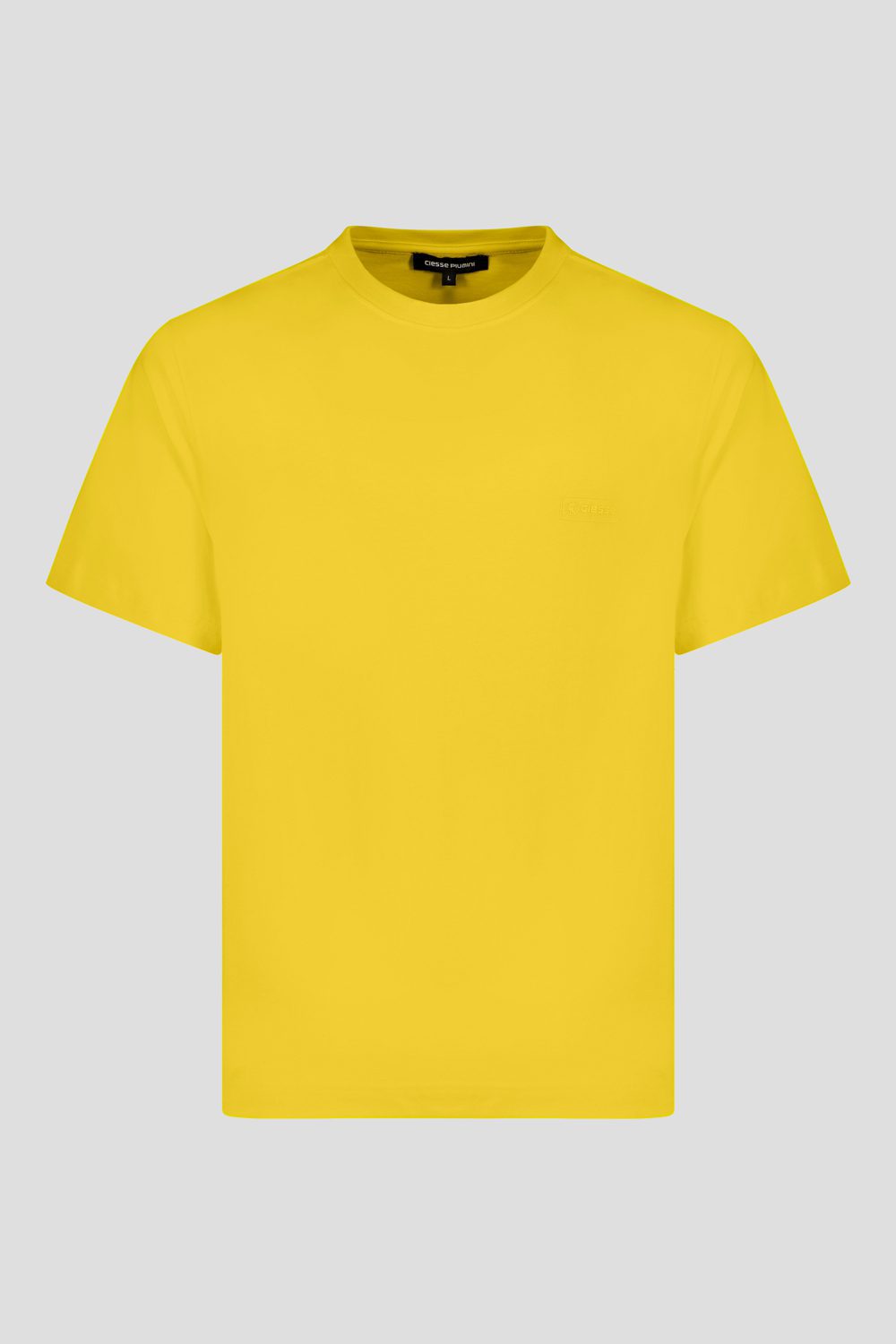ciesse-outdoor-t-shirt-gelb-baumwolle-rundhals image 3