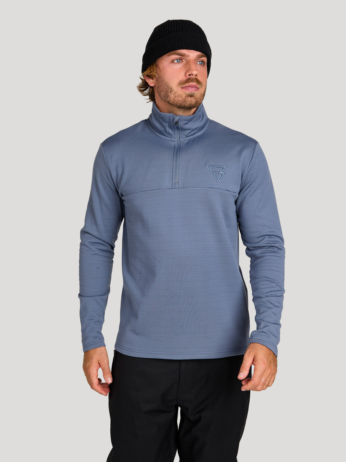brunotti-daronst-herren-fleece-grey-sky-regular-fit image 1