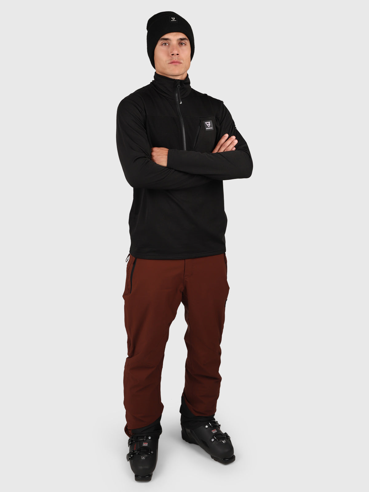 brunotti-mattia-fleece-herren-schwarz-atmungsaktiv image 5