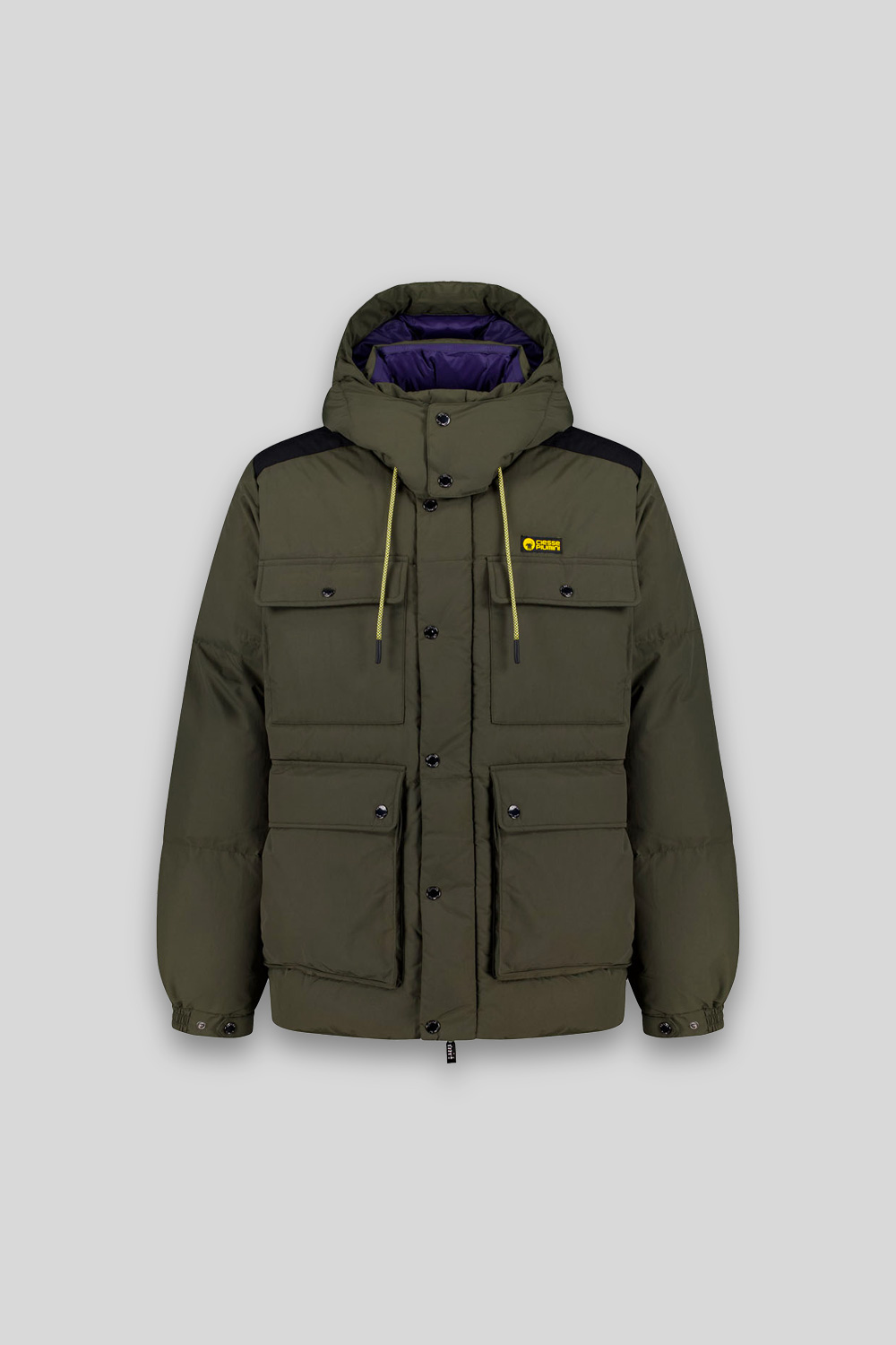 ciesse-piumini-alaska-daunenjacke-militarygr-n-unisex-recycelt image 1