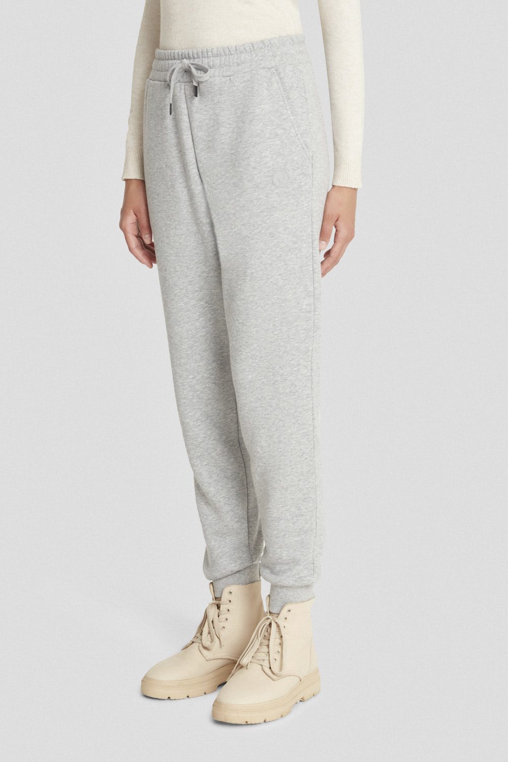 ciesse-outdoor-pantaloni-sporthose-grau-baumwolle-kordelzug-2 image 2