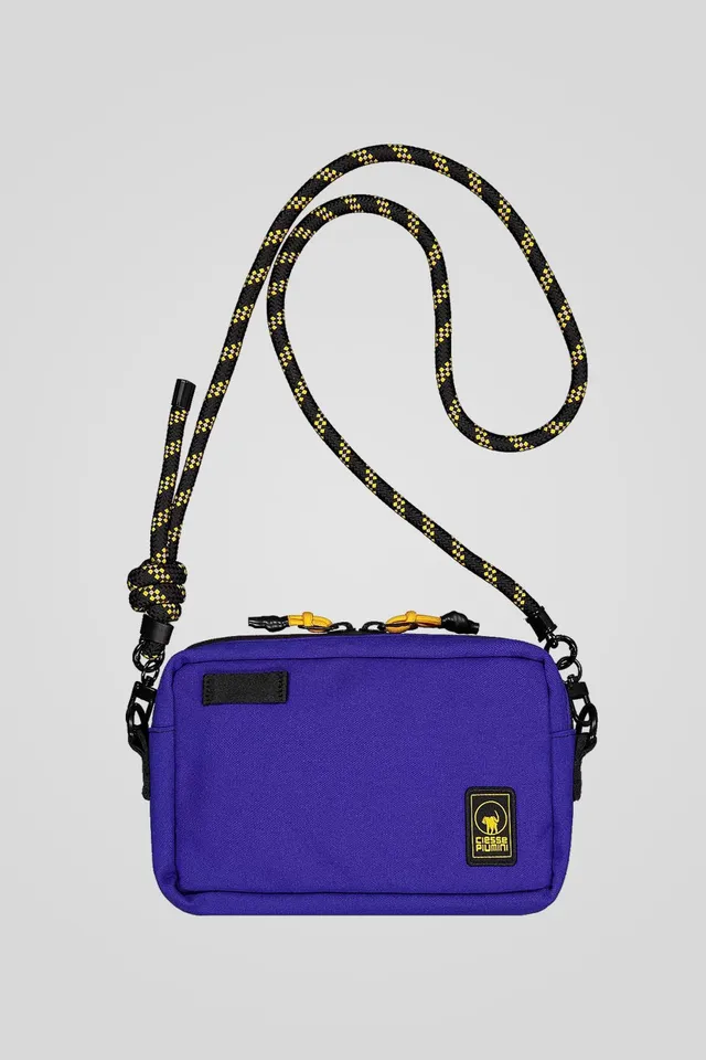 ciesse-outdoor-marsupio-bauchtasche-blau-canvas-doppel-zip image 1