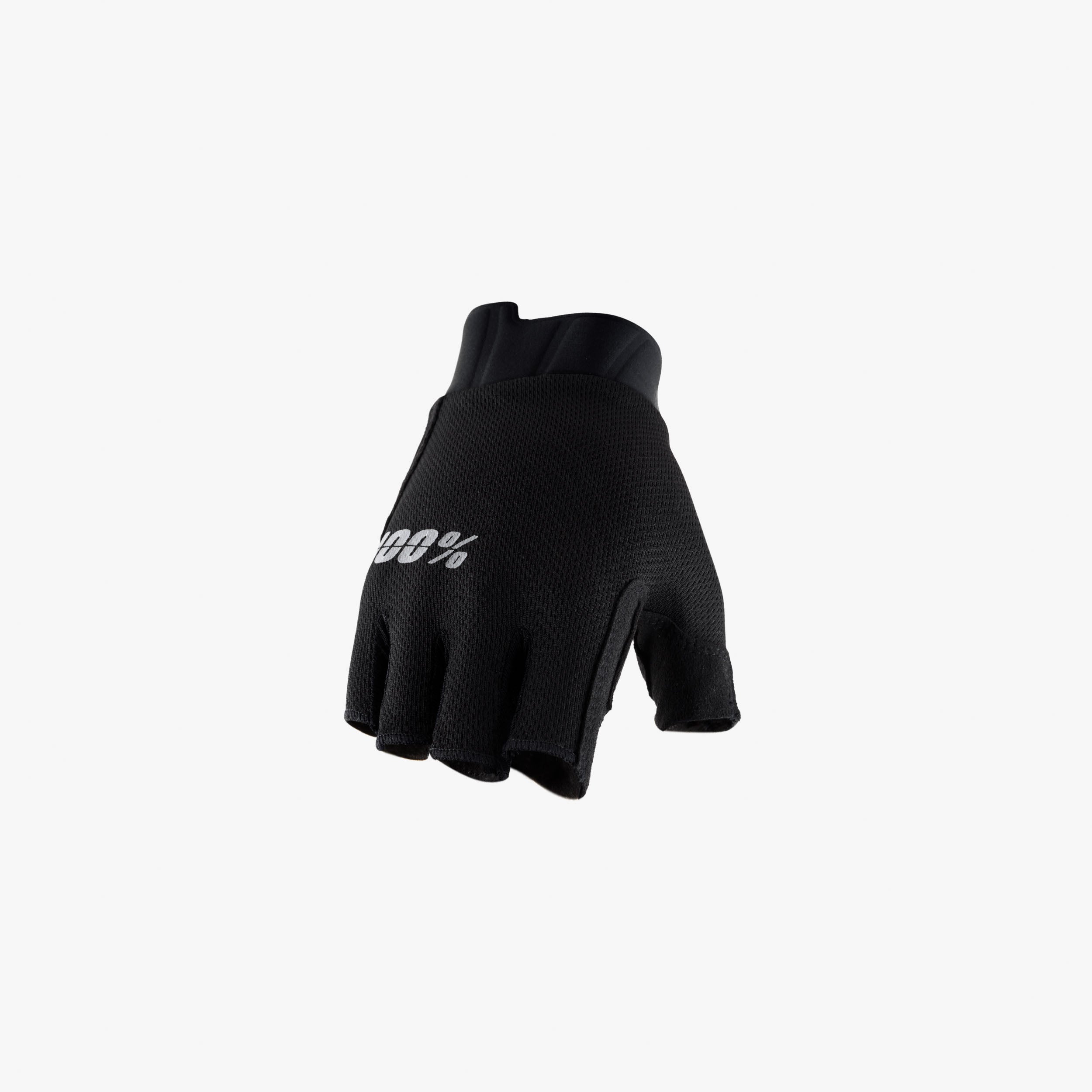 100percent-exceeda-damen-handschuhe-kurzfinger-schwarz-gel image 1