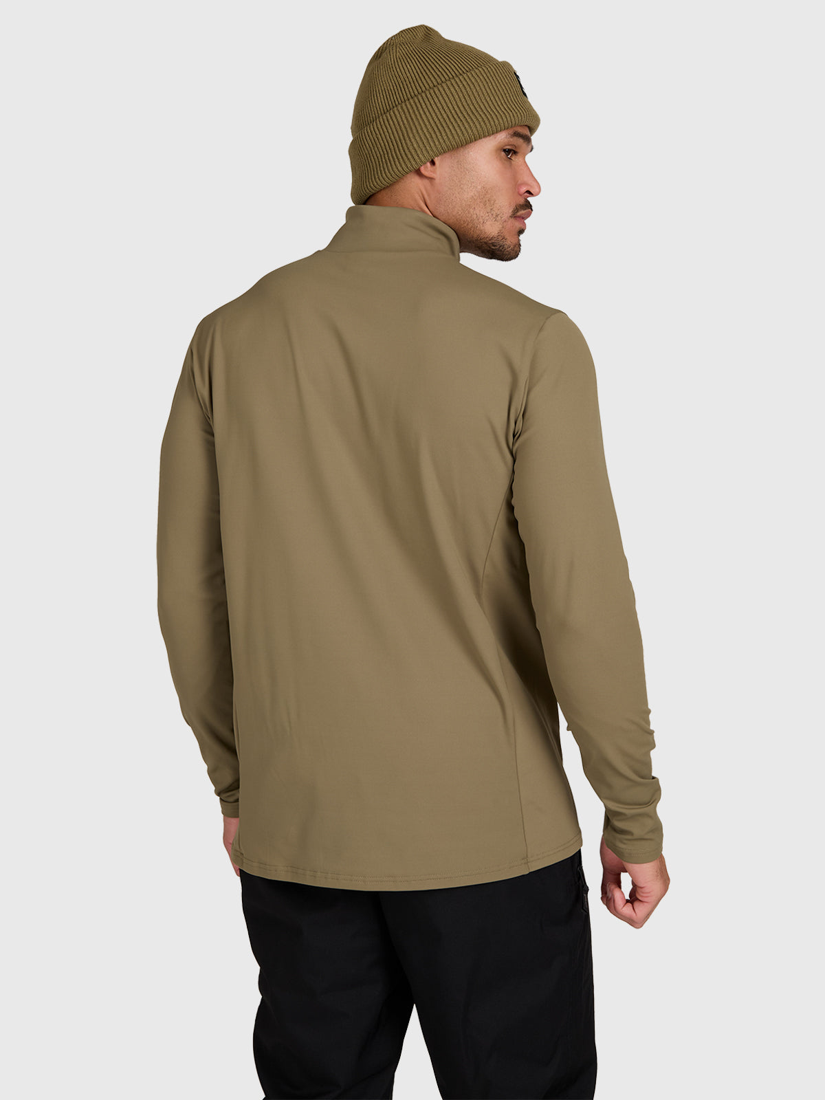 brunotti-mano-snow-fleece-herren-dusky-green-midlayer image 2