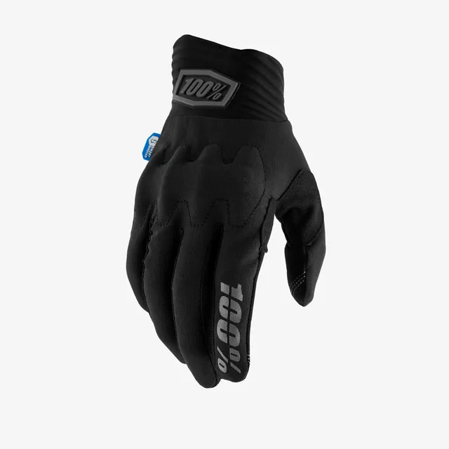100percent-cognito-smart-shock-handschuhe-schwarz-touchscreen image 1