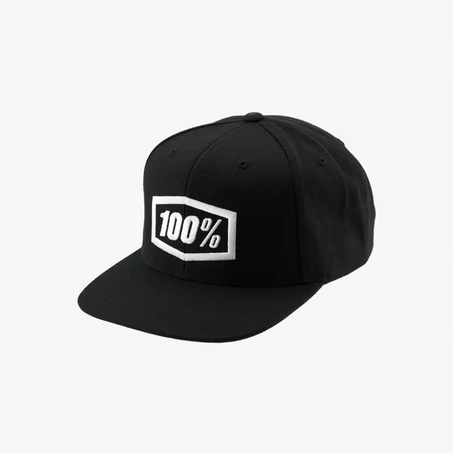 100-icon-snapback-cap-basecap-schwarz-youth image 1
