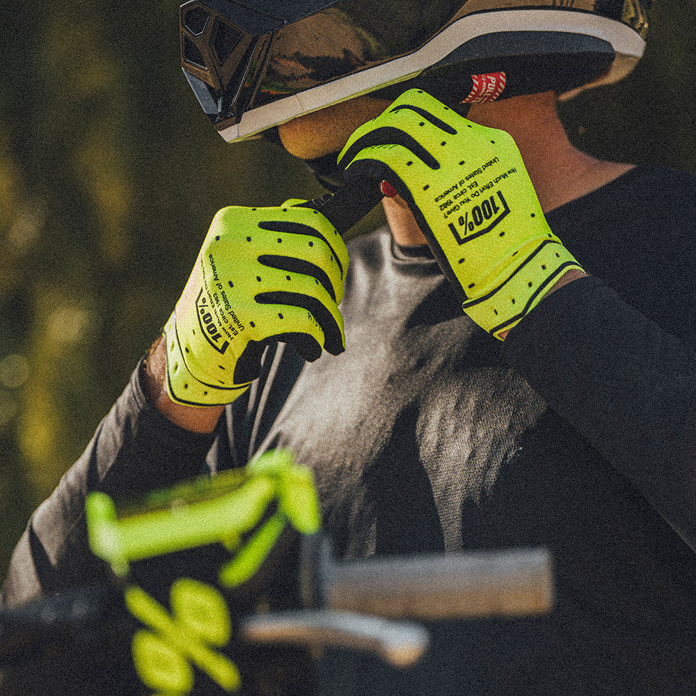 100-ridefit-handschuhe-fluo-yellow-mtb-handschuhe image 3