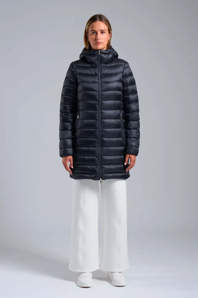 ciesse-outdoor-nitak-daunenjacke-schwarz-lang-800-fill image 1