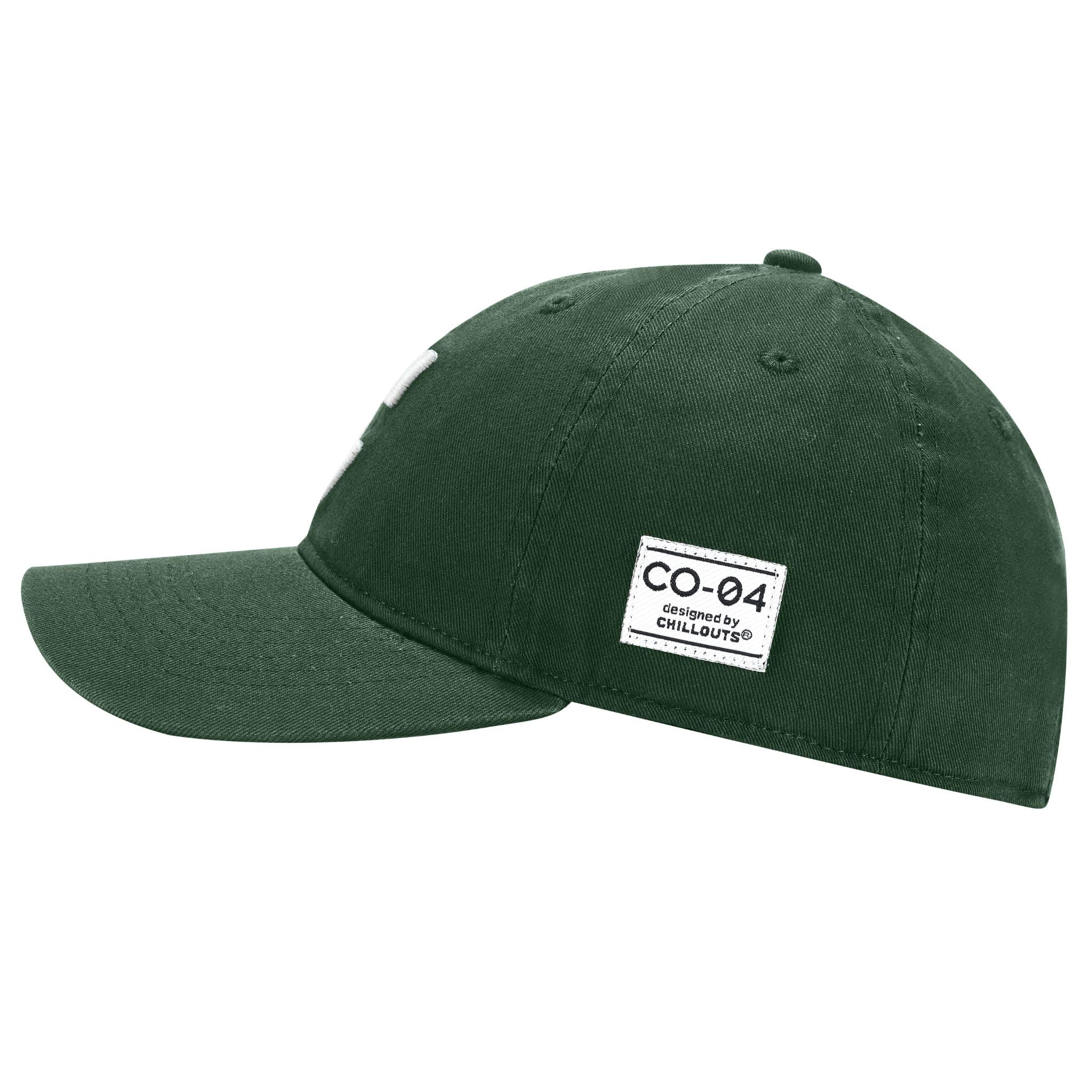 chillouts-ulloa-hat-baseballkappe-hunter-green-baumwolle image 2