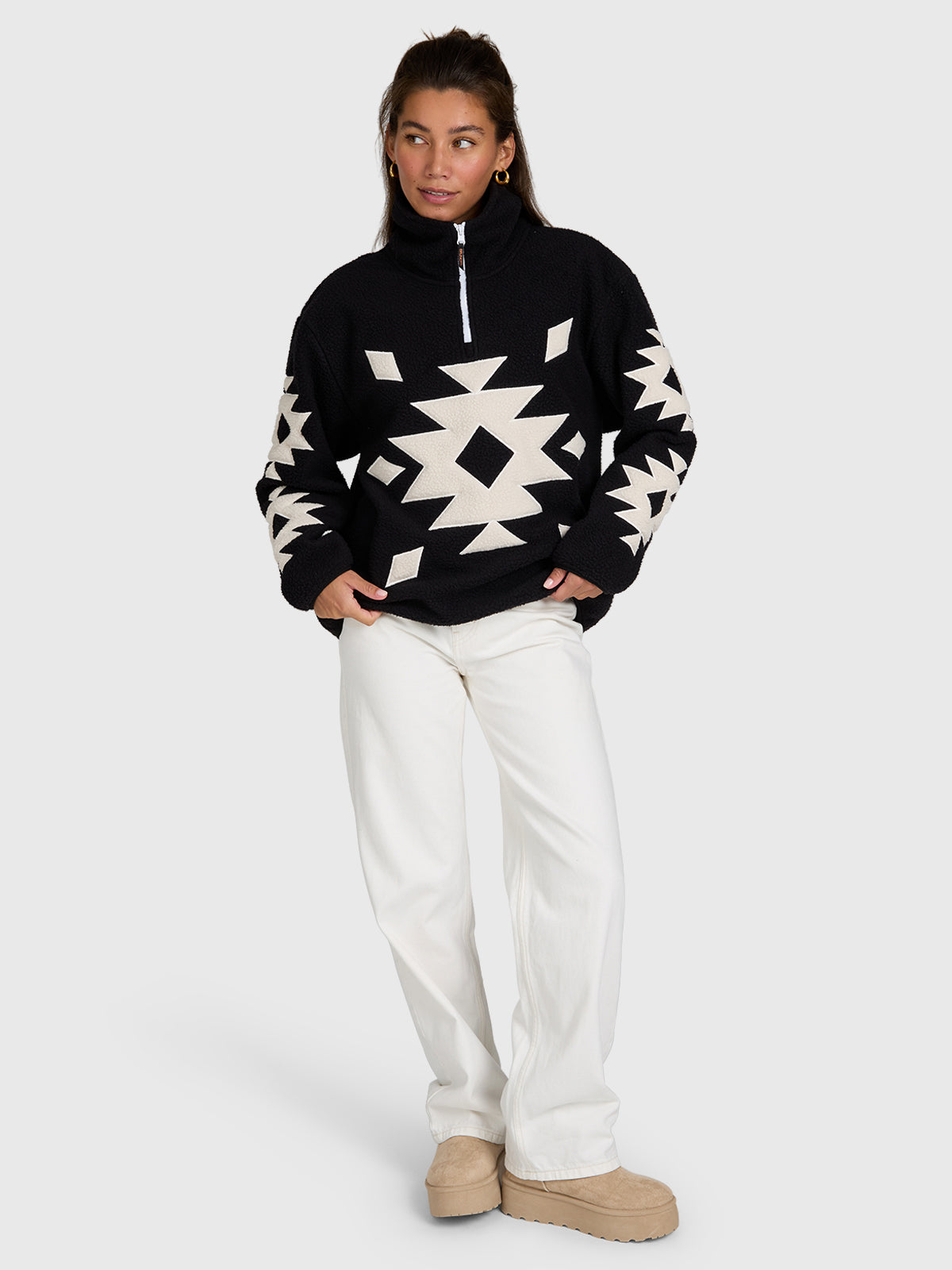 brunotti-charley-damen-fleecejacke-schwarz image 5