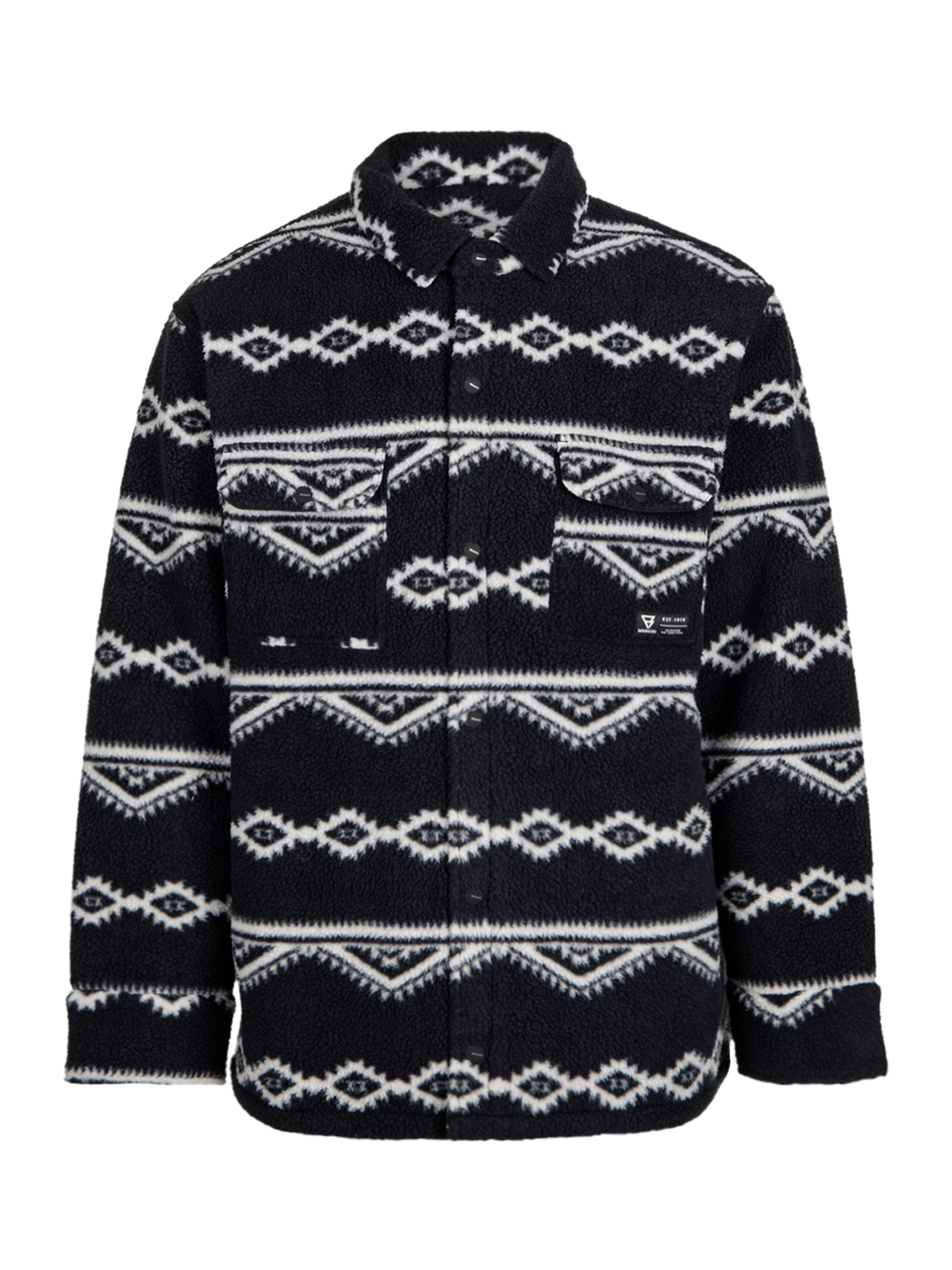 brunotti-kevionnet-herren-fleecejacke-schwarz-polyester image 7