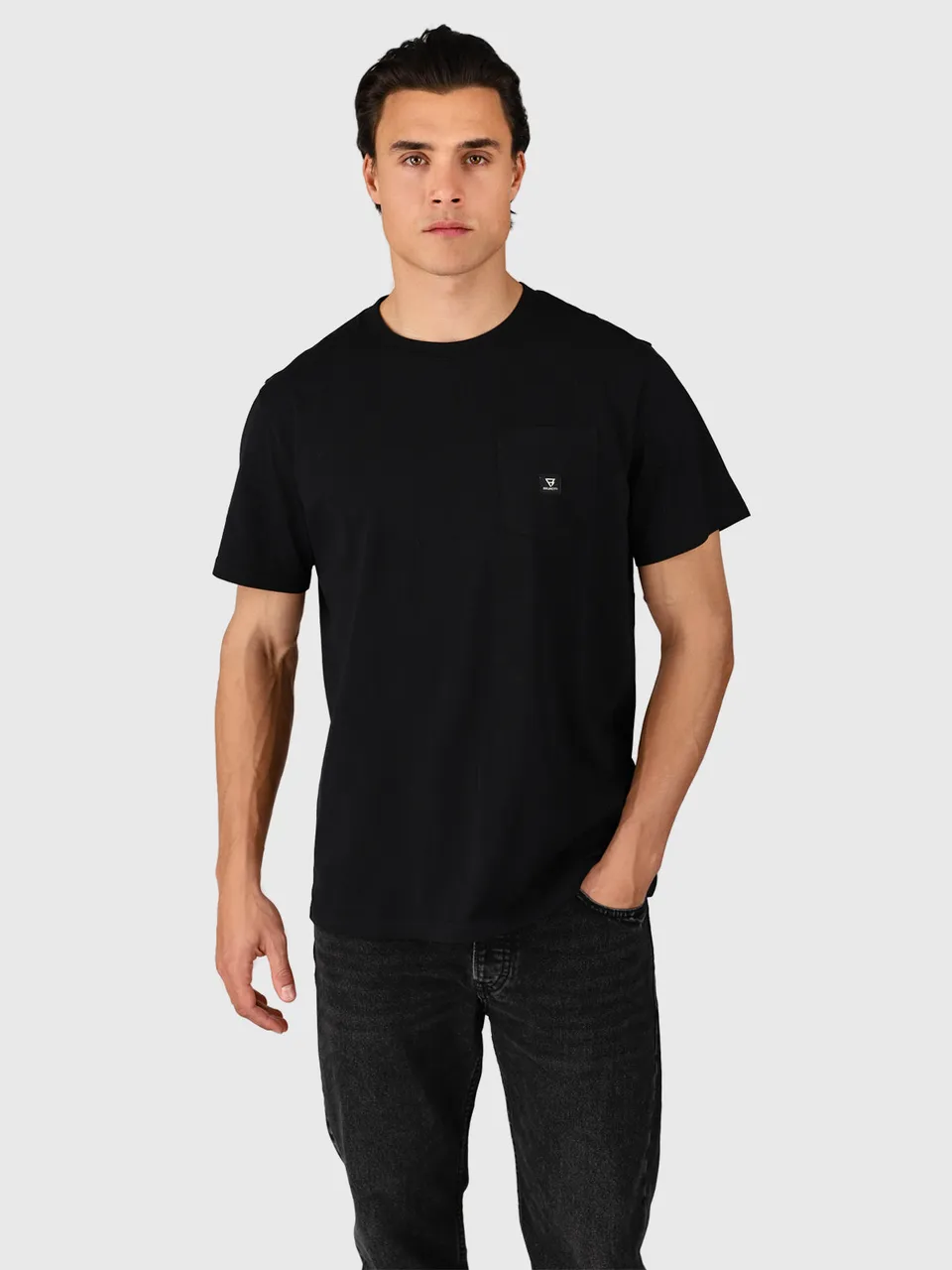 brunotti-axle-n-t-shirt-herren-schwarz-bio-baumwolle image 1