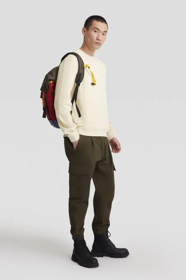 ciesse-outdoor-felpe-sweatshirt-beige-baumwolle-rundhals image 1