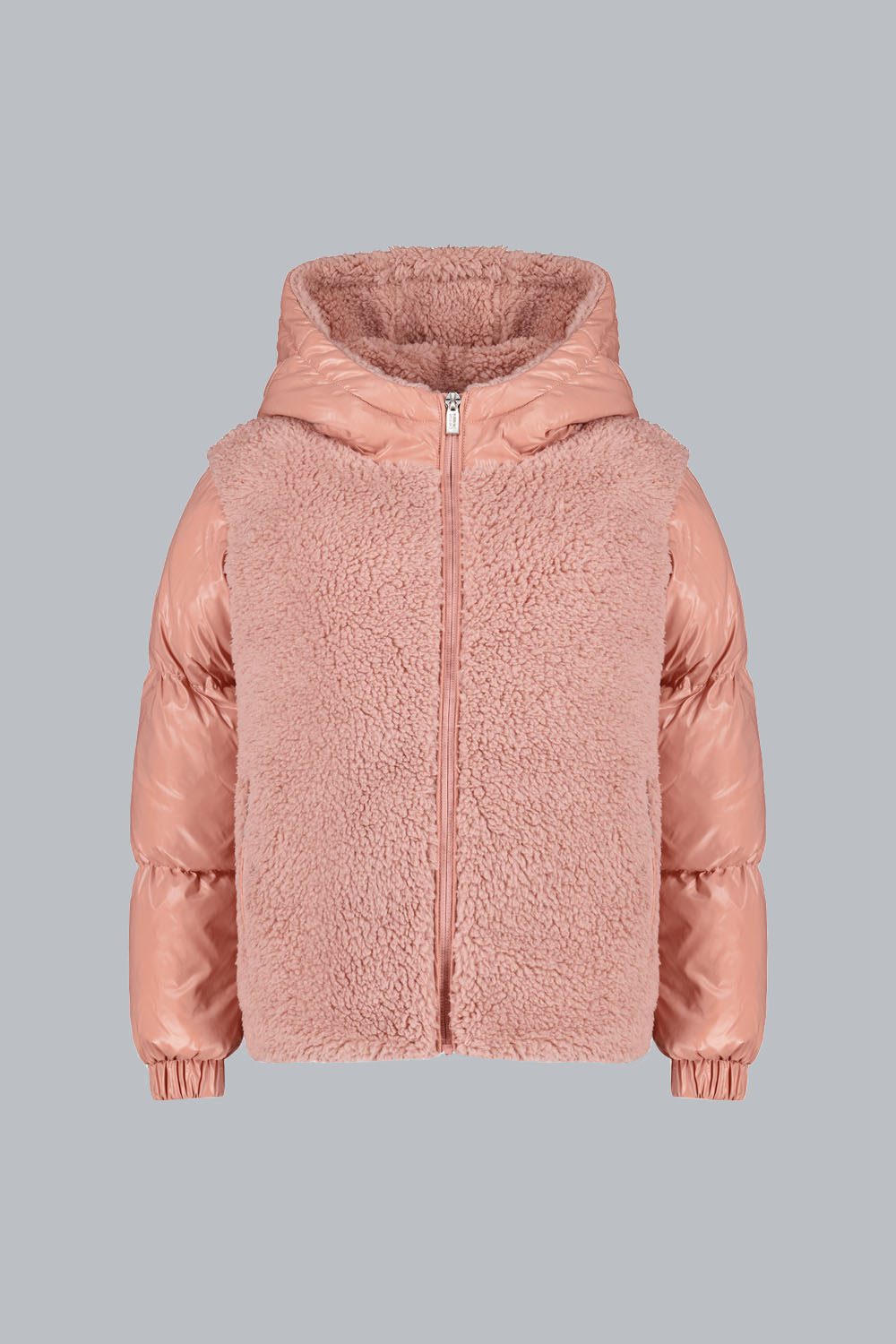 ciesse-outdoor-jonney-daunenjacke-rosa-teddy-m-dchen-winter-kapuze image 1