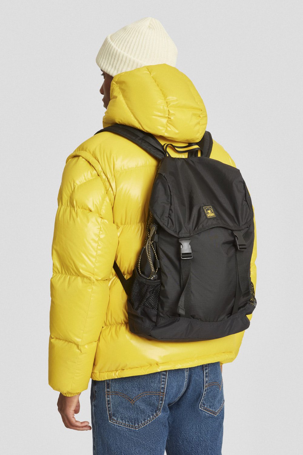 ciesse-outdoor-city-rucksack-schwarz-ripstop-canvas image 2