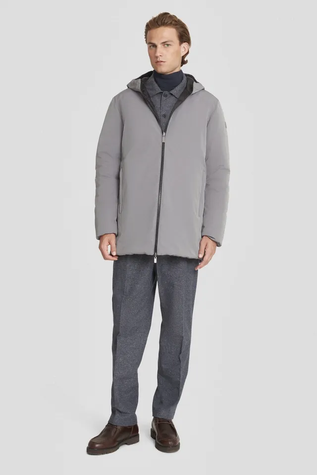 ciesse-outdoor-piumini-daunenjacke-lang-grau-reversibel image 1