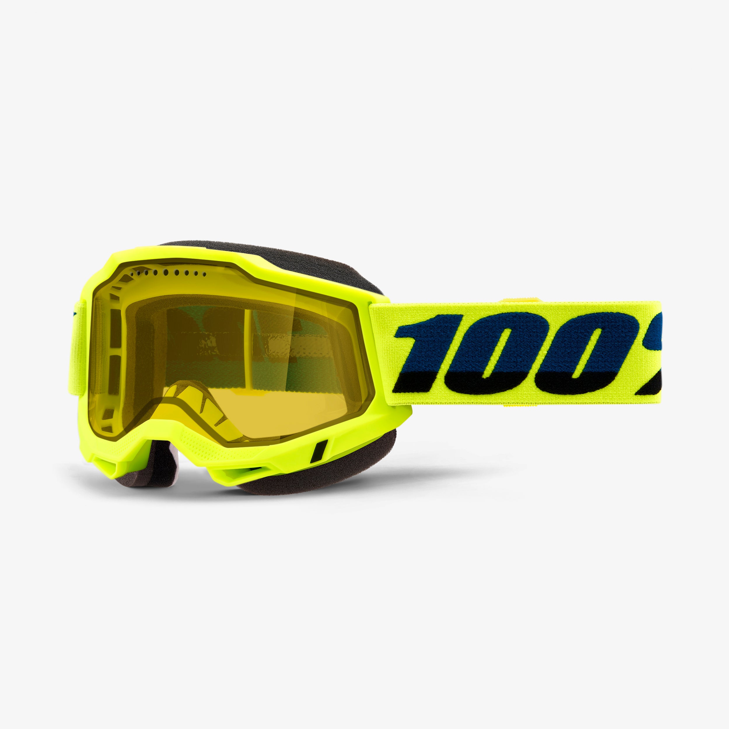 100-accuri-2-snowmobile-brille-neongelb-gelb image 2