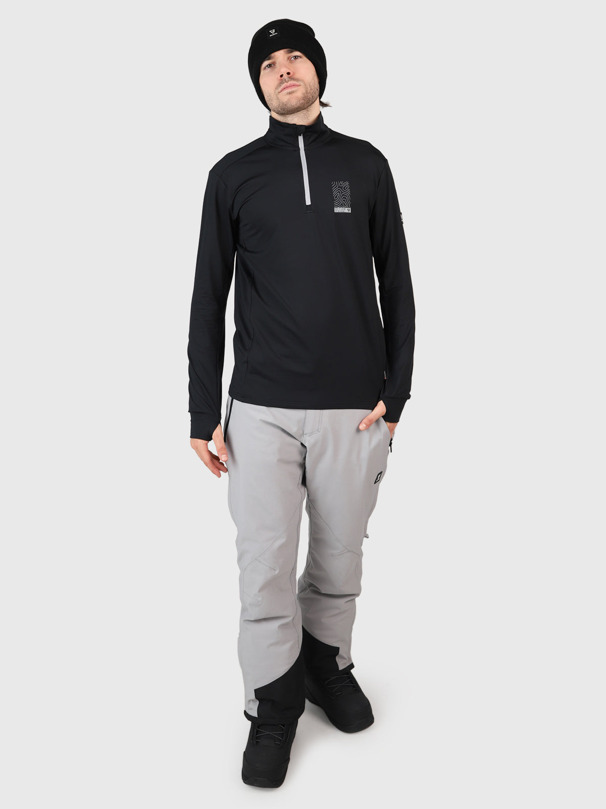 brunotti-torino-herren-polygiene-fleece-l-schwarz image 5