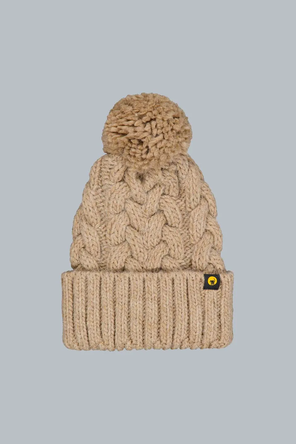 ciesse-outdoor-scilly-strickm-tze-taupe-zopfmuster image 1