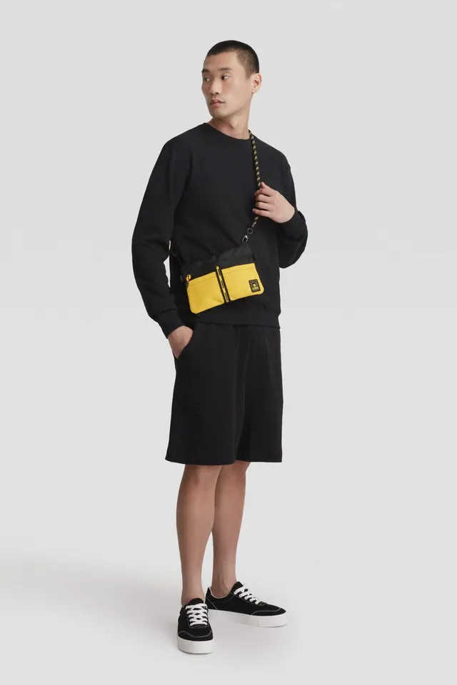 ciesse-outdoor-pantaloni-shorts-baumwolle-schwarz-mit-kordelzug image 1