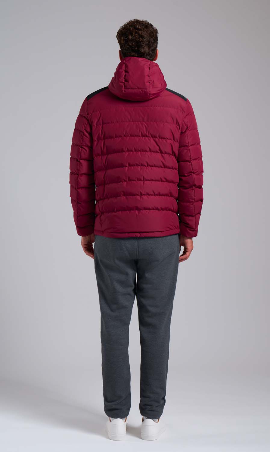 ciesse-outdoor-stevenson-daunenjacke-rot-kurz-mit-kapuze image 5