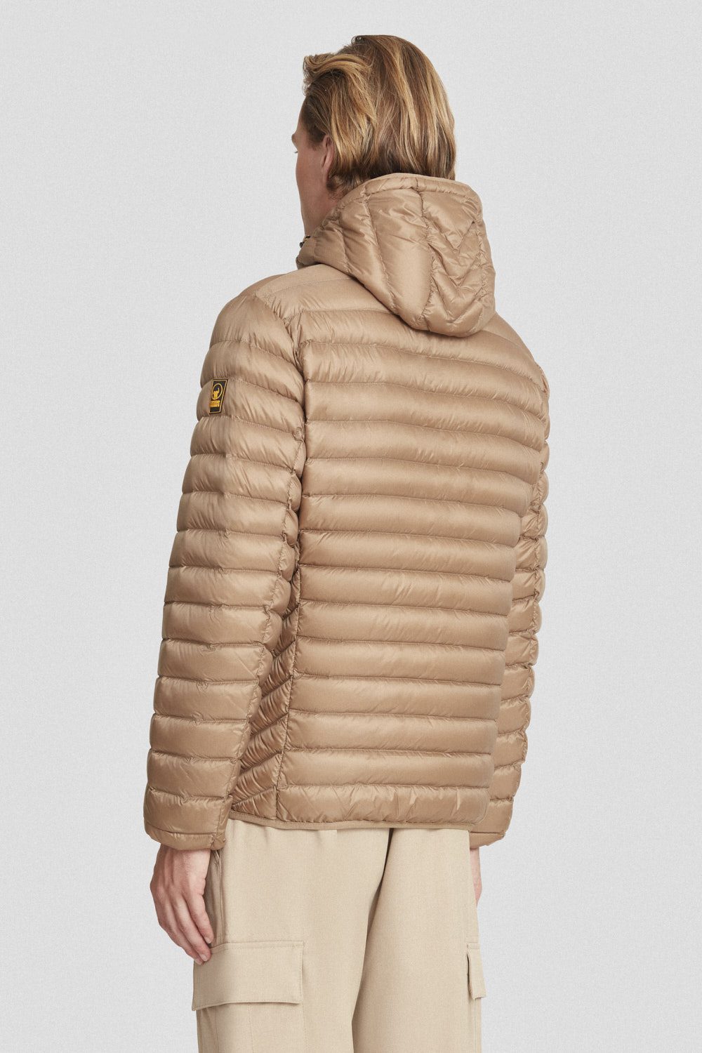 ciesse-outdoor-daunenjacke-beige-leicht-kapuze-dwr-800fp image 4