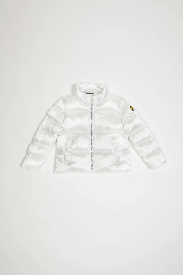 ciesse-piumini-dea-girl-daunenjacke-wei-ohne-kapuze-metallic image 1